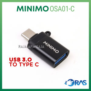 Konektor OTG USB 3.0 To Type C Connector Tipe C Sambungan Flashdisk Card Reader HP Tab Android Minimo OSA01-C