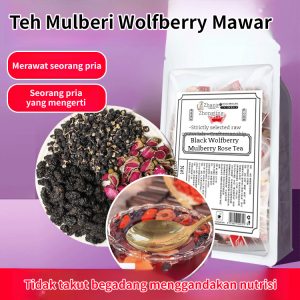 Teh Kesehatan (5g*15 Paket) Tidak Takut Begadang Teh Mulberry Goji Longan Red Date Goji Tea Teh Herbal Minuman Panas Teh Kayu Manis Goji untuk Musim Gugur dan Musim Dingin