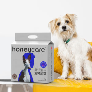 Honeycare Pet Training Pee Pads for Dogs - Thick Ultra Absorption & Leak Proof | 3 Sizes (S/M/L)