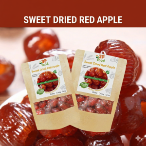 3F FOOD SWEET DRIED RED APPLE 100g-250g-500g-1kg 3F FOOD DRIED Isang masustansyang meryenda na mayaman sa mga bitamina at mineral na mabuti para sa kalusugan