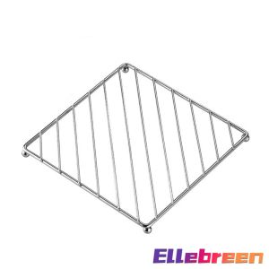 Ellebreen Stainless Steel Heat Resistant Pot Mat Multi-Purpose Anti-Scald Pot Pad for Kitchen Table Countertop