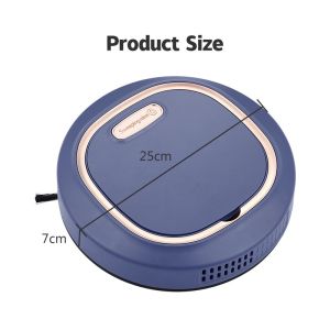 3in1 Mini Intelligent Sweeping Robot Household Vacuum Cleaner Cleaning Machine Automatic Dust Collector