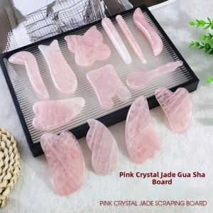 ZGNAY MALL Face Lifting and Tightening Jade Eye Massage Stick Face Relax Sliming Reduce Puffiness Gua Sha Board Travel-Friendly Eye Neck Guasha Face Massager Tool Head Relaxation