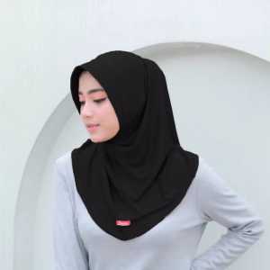 Hijab Sporty / kerudung Instant / jilbab Sporty Olah Raga Spandek Bergo Polos