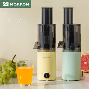 Mokkom MK-198 ​Slow Juicer 80 RPM | Cold Press Juice Extractor with Auto Pulp Ejection | 200W Quiet Motor for Home & Office | BPA-Free Easy Clean Design