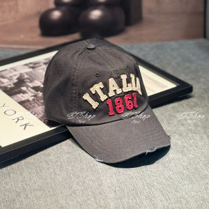 Nón Kết Lưỡi Trai Thêu Chữ ITALIA 1861 – Mũ Cotton Thời Trang Nam Nữ