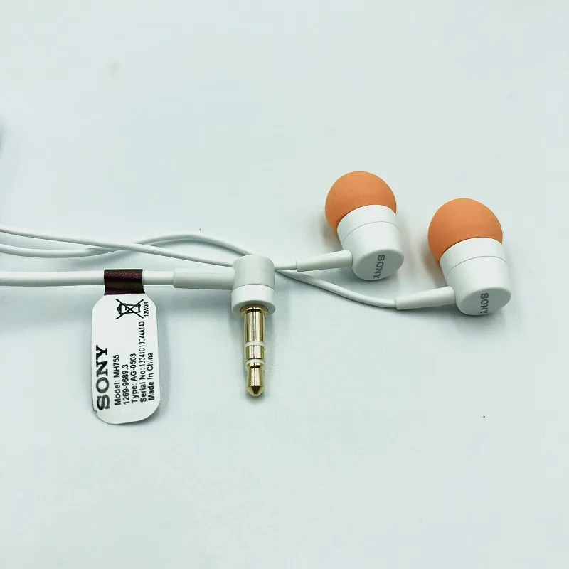 Original sony MH755 in-ear For Sony earbuds Headset Earphone for