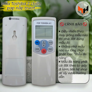 Điều khiển điều hòa TOSHIBA - Remote máy lạnh TOSHIBA hàng loại 1 bảo hành đổi trả 30 ngày