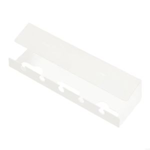 FOUNDTWO Đa năng Giá đỡ quản lý cáp dưới bàn Mạnh mẽ Không cần khoan Giá đỡ tổ chức cáp Tiện lợi Chống mài mòn Khe lưu trữ cố định bằng dây Ký túc xá sinh viên