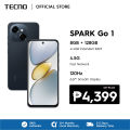 TECNO SPARK Go 1 - ( 4GB RAM + 128GB ROM ) - 4GB Extended RAM - Unisoc T615 Processor - 15W Fast Charging - 6.67" Big Display ( 12 + 1 Local Warranty ) - LazPay Later. 