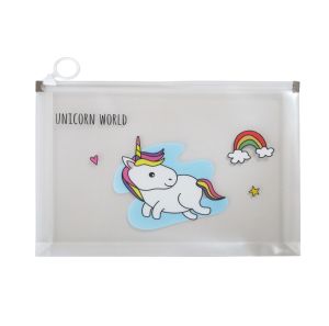 TOMEX Zipper Pocket UNICORN A4