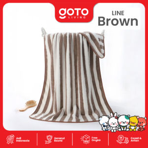 Goto Blissfull Bath Towel Handuk Mandi Lembut Halus Motif Dewasa
