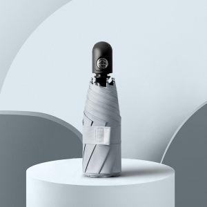 ร่มกันแดดอัตโนมัติร่มพับได้พกพาขนาดเล็กน้ำหนักเบาร่มพกพา UPF50ป้องกันแสงแดด +