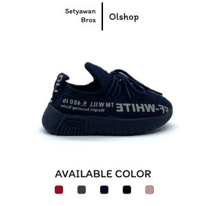 Sepatu SNEAKER sport casual desain keren kids shoes 21-30