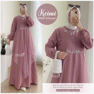 GAUN DRESS KEIMI LD 100 BY MOLLI
