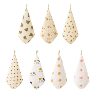 ผ้าเช็ดตัวผ้าเช็ดตัวเด็กอุปกรณ์ซักผ้าสำหรับทารกสำหรับทารกแรกเกิด-สิ่งที่ต้องมี-ซักเสื้อผ้านุ่มสำหรับเป็นของขวัญขนาด10X10นิ้ว