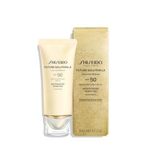 Kem chống nắng Shiseido Future Solution LX Universal Defense E của Nhật tupe 50ml -mẫu mới cam kết hàng cty có cào kiểm tra thật giả