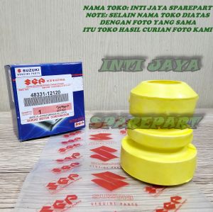 KARET STOPER PERDAM KEJUT DEPAN SUZUKI ERIGA SWIFT SPLASH SX4 X-OVER WAGON R PART MOBIL