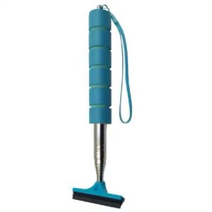 JJT Universal Extendable Car Window Cleaner Brush with 360° Swivel Head for Windshield and Rearview Mirror Cleaning