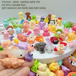 TT4545 - sét 50 charm mini mix đa dạng hàng mini 95% đục ( không kèm túi xem trong mô tả trước khi đặt hàng giúp )