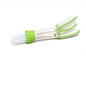 【Ready Stock】1pcs Double Slider Car Air-conditioner Outlet Cleaning Tool Multi-purpose Brush