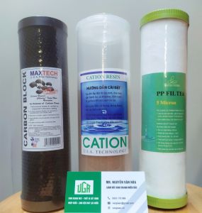 Lõi Lọc Nước 1 2 3 Cation Khử Đá Vôi Đầu Nguồn 10 inch - HOAKarofi
