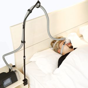 CPAP Hose Holder - Height Adjustable Lift - Hose Support Hanger Provide 2 Clamping Sides Avoid Tangling Prevent Blockage and Leakage