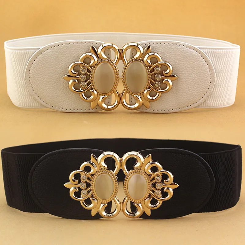 fancy waist belts for dresses 4-pack Stretch Fancy Dress Belts For Women Dresses, Silver And Gold,  27x0.35 In
