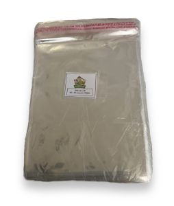 Plastik OPP roti 12x13 14x15 14x18 15x18 tebel 05 (20 micron) 100 lembar plastik lem perekat murah