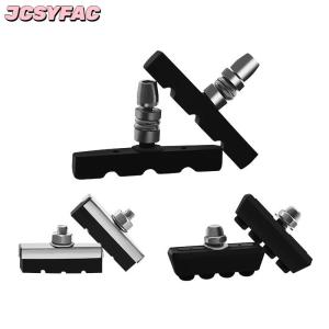 JCSYFAC Xe đạp phanh khối cao su đi xe đạp phần công cụ MTB núi đường xe đạp Trọng lượng nhẹ v-phanh Giày miếng đệm Phụ Kiện Xe Đạp