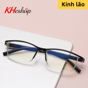 Kính Lão nhựa dẻo Cho Người Cao Tuổi Chống Ánh Sáng Xanh cực thoải mái  độ viễn từ 1 đến 4 độ mã Y8616 - kheshop