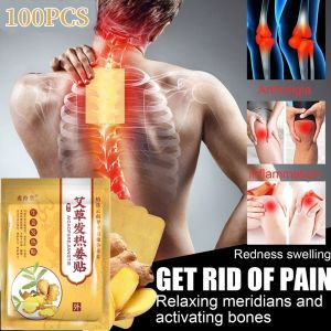 Herbal Ginger Patch 100pcs Health Care for Promote Blood Circulation and Knee Neck Back Pain Relief - Keimav