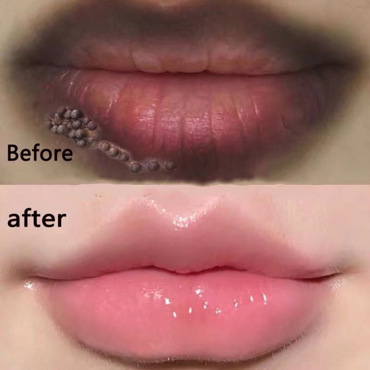 🔥Dark lip whitening serum lip scrub/ bibir hitam jadi pink lip scrub
