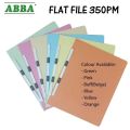 ABBA MEGA Manilla Flat File with fastener plastic (350PM) / Spring (350UK) / UPIN 350UP 320gsm. 