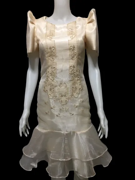 Ecru 2024 filipiniana dress