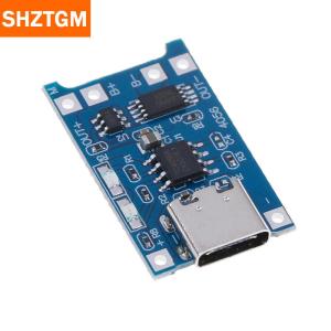 [COD] SHZTGM บอร์ดชาร์จแบตเตอรี่ลิเธียม TP4056 Type-C โมดูลป้องกัน1A 5V