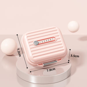 ตลับใส่ยา กล่องแยกยา ขนาดกะทัดรัด กล่องใส่ยา ตลับเก็บยา ตลับแบ่งเม็ดยา ตลับยา 7 ช่อง Medicine box กล่องอเนกประสงค์ มีฝาปิดมิดชิด พกพาสะดวก