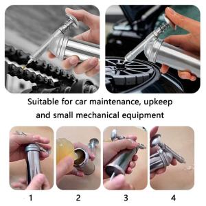 Mini 85cc Manual Grease Injector Guns Hand Operated Lubrication Oiler Tool for Automotive and Machinery Maintenance