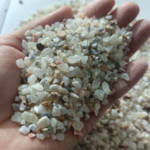 LZD Small Jade Golden Sand Fish Tank Scenery Decoration Bottom Sand Bonsai Pavement Purification Water Quality Hydroponic Planting Crystal Sand