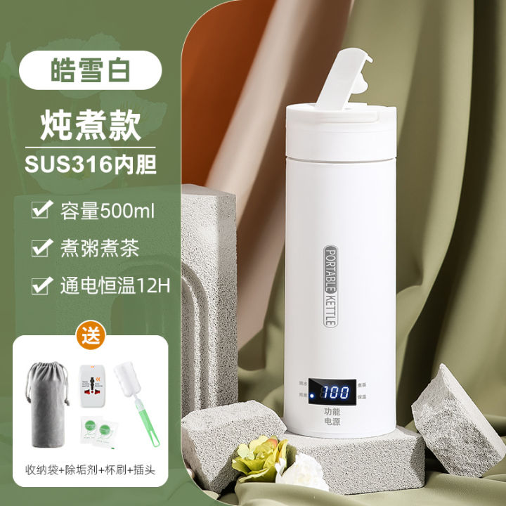 Portable Travel 316 Stainless Mini Electric Kettle Fast Boiling