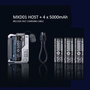 22.5W PD Fast Charging Power Bank Quick Battery Swap Flight Friendly Travel Friendly Cyberpunk