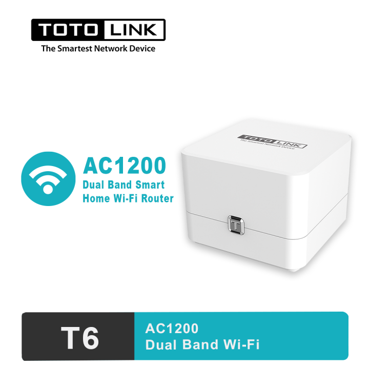 Totolink T6 AC1200 Dual Band Smart Home WiFi Router Lazada Indonesia