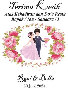 Kartu Ucapan Terima Kasih | Kartu Souvenir | Wedding Card