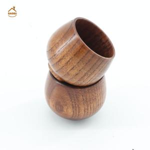 GAOSU Portable Classical Water Mug Jujube Wooden Bar Drinkware Japanese-style Coffee Cup Drinking Cup Wooden Cup Tea Cup