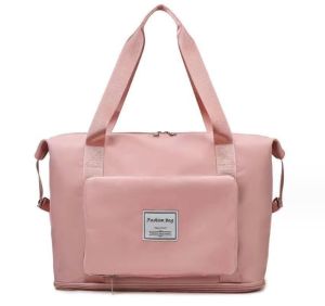 [LOCAL SELLER] Big Capacity Foldable Travel Luggage Duffel Bag Expandable Multifunctional Waterproof Gym Bag Hand Carry