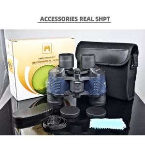 Telescope Binoculars Long Range Telescope 60X60 Night Vision HD 1000M Waterproof Outdoor Camping Military Day And Night Binoculars