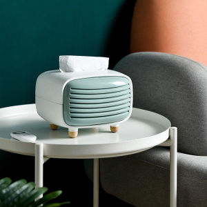 HKStorage Hộp Đựng Khăn Giấy Giấy Cuộn Phong Cách Retro Dễ Thương Với Than Tre Hấp Thụ Không Khí Sạch Hộp Đựng Khăn Giấy Phòng Khách