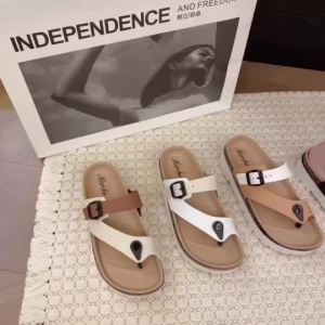 Marche Chic Rubber Slip-Ons with Thick Sole & Adjustable Strap  Stylish and Comfy For Women