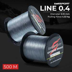 TaffSPORT Senar Benang Tali Pancing Extreme Braid 300M 500M - FM-PEL