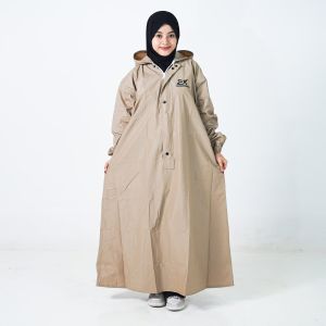 Jas Hujan Gamis EXCLUSIVE Bahan PVC Kuat Lentur FULLPRESS